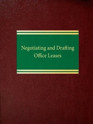 cover image of Negotiating and Drafting Office Leases